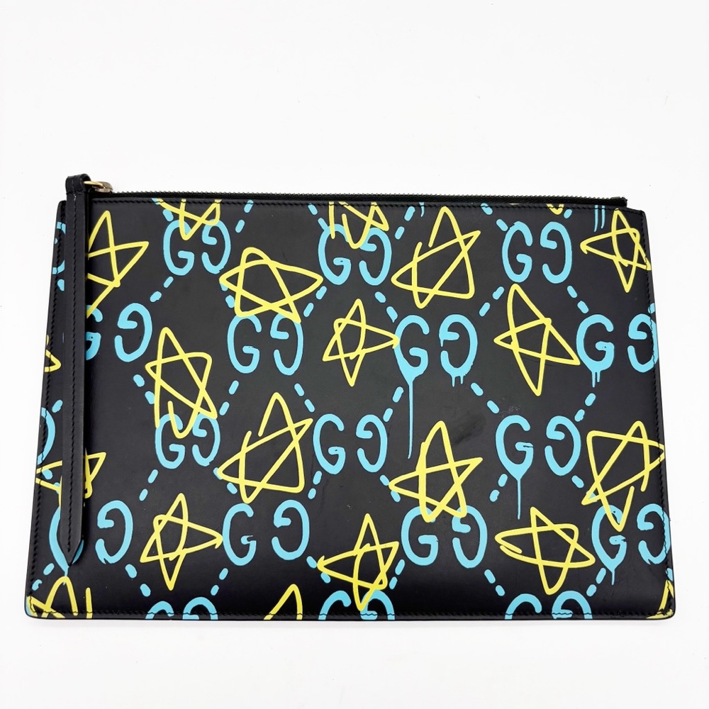 Gucci Ghost Graffiti Pouch - image 2